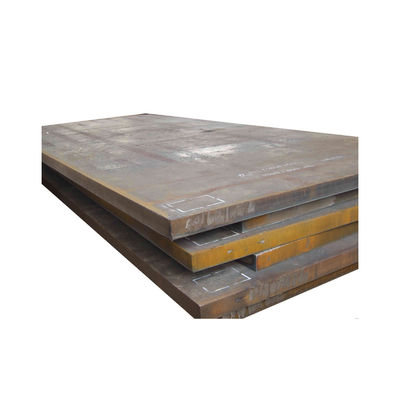 Brinell 120-180 Chapa de aço carbono laminada a quente Chapa de aço leve 1/4 polegada