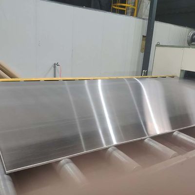 Placa de aço inoxidável com camada de ondulação de água para desempenho excepcional
