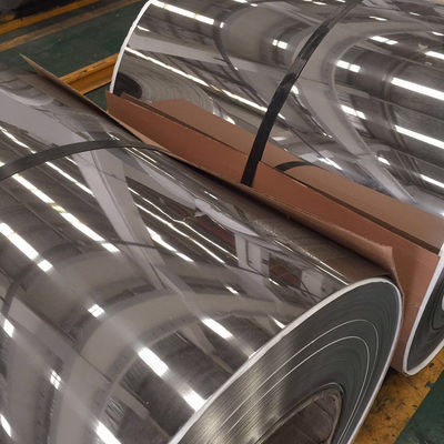 Produção de folhas planas Técnica de laminagem a frio de bobinas inoxidáveis