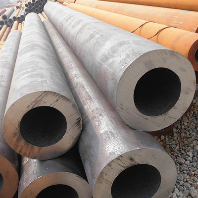 Tubo de aço carbono sem costura API 5l / ASTM A53 / ASTM 252 / API 5CT Pintura preta
