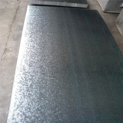 Z40-275G/M2 Chapa de aço galvanizado Chapa plana de bobina Dx51d Dx53D
