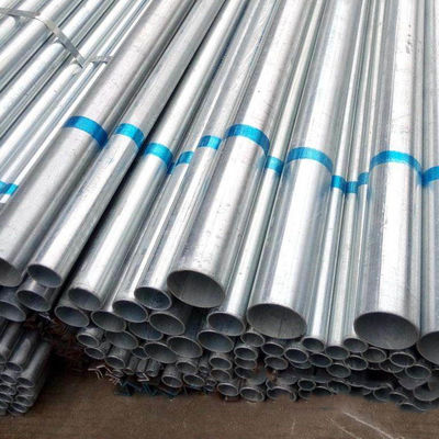 BS 1387 Tubo de aço galvanizado 40-60 g/m2