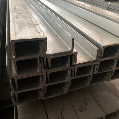 Canais metálicos de aço carbono comprimento 5-12m resistente à corrosão
