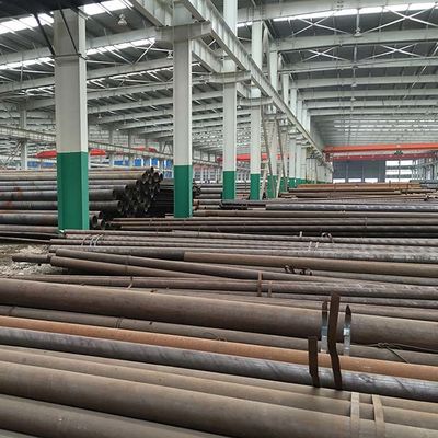 Tubos soldados sem costura de aço carbono Tecnologia laminada a quente Certificado SGS BV TUV