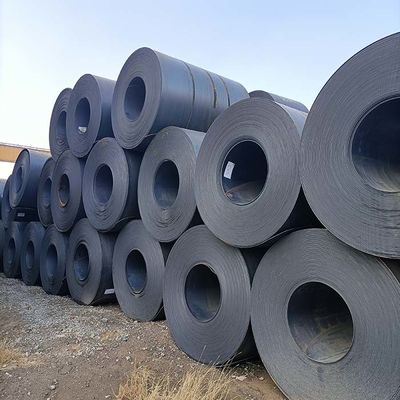 Resistência à tração Bobina de aço carbono 0,3-6,0 mm Diâmetro 508 mm/610 mm ID de bobina 1000-6000 mm Comprimento