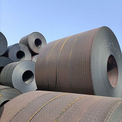 Resistência à tração 400-550Mpa Bobina de aço carbono de alta resistência para várias aplicações